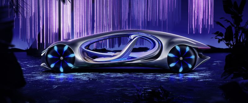 Mercedes-Benz VISION AVTR, 5K, Concept cars, 2020, 8K