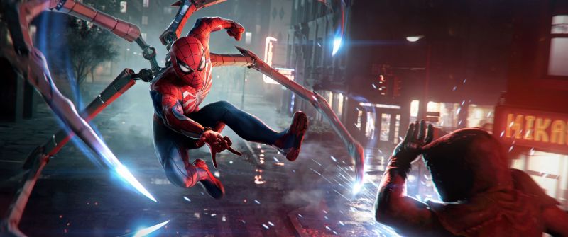 Marvel's Spider-Man 2, Official, 2023 Games, PlayStation 5, Marvel Superheroes, Marvel Comics, Spiderman