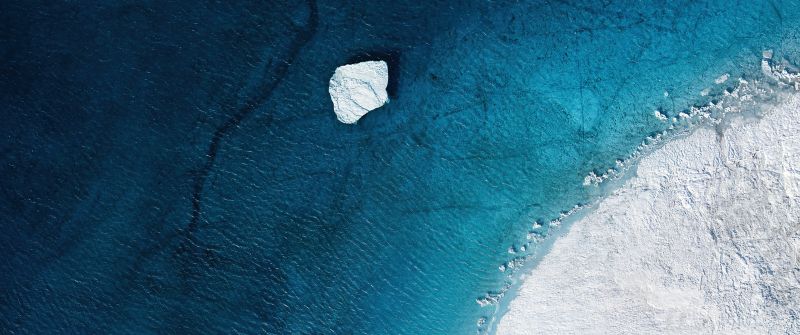 Beach, Aesthetic, Mi Pad 5 Pro, Aerial view, Drone photo, Seashore, Winter, Iceberg, Polar Regions, Stock