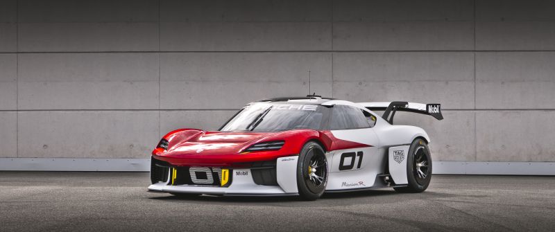 Porsche Mission R, Electric Sports cars, 2021, 5K, 8K