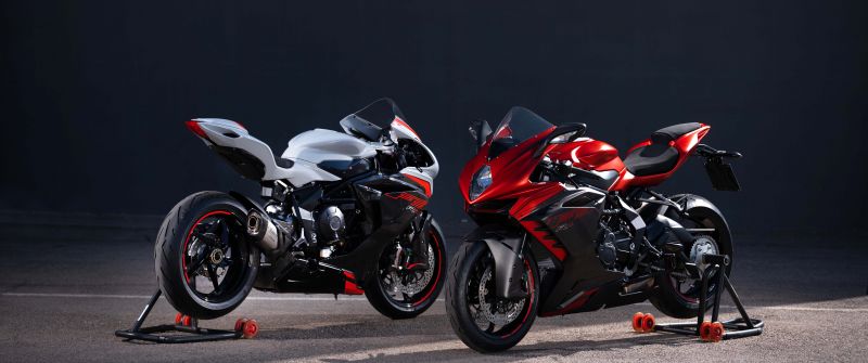 MV Agusta F3 RR, Performance bike, Sports bikes, Dark background, 2022, 5K, 8K