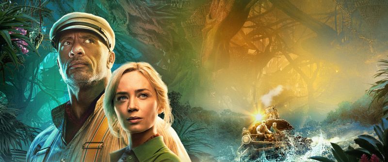 Jungle Cruise, Dwayne Johnson, Emily Blunt, 2021 Movies, Adventure