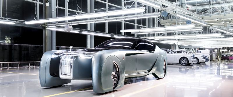 Rolls-Royce 103EX, Vision Next 100, Concept cars, Electric cars, 2021, 5K, 8K