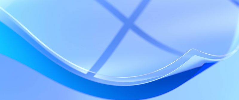 Windows 11, Stock, Blue background, Windows logo