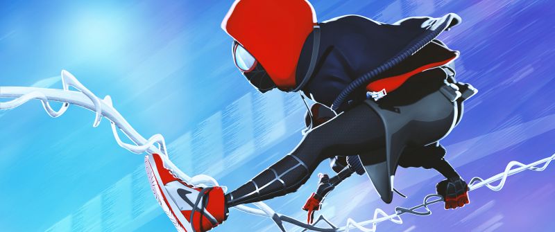 Miles Morales, Spider-Man: Into the Spider-Verse, Digital Art, Marvel Comics, Spiderman