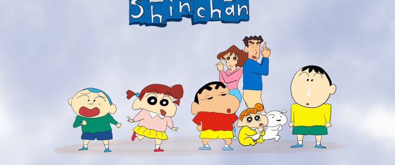 Shin-chan, TV series, Shinchan Nohara, Mitsy Nohara, Harry Nohara, Shiro, Shinchan famiy, Shinchan friends, Himawari