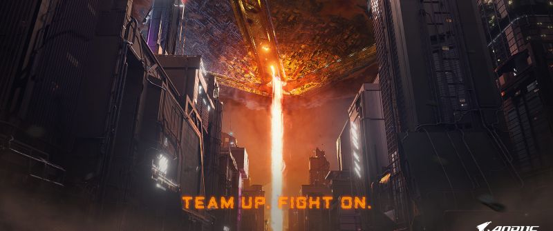 Team up Fight on, Gigabyte AORUS Gaming, Cyberpunk