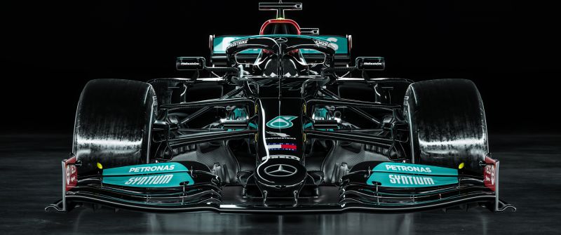 Mercedes-AMG F1 W12 E Performance, Formula One cars, Formula E racing car, Dark background