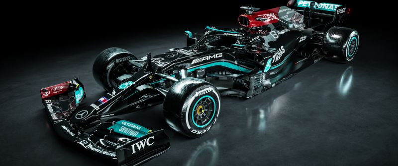 Mercedes-AMG F1 W12 E Performance, Formula One cars, Formula E racing car, Dark background