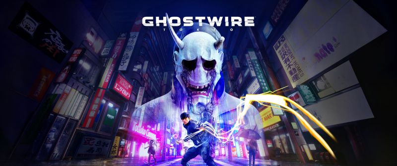 GhostWire: Tokyo, PC Games, PlayStation 5, 2022 Games, 5K, 8K