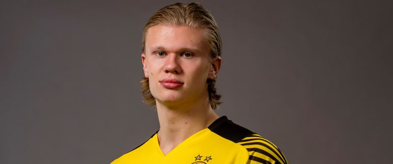 Erling Haaland, Norwegian footballer, Soccer, Bundesliga, Football player