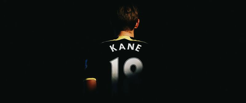 Harry Kane, Jersey, English Football Player, Black background, Soccer Player