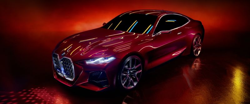 BMW Concept 4, Prototype, Concept cars, 5K