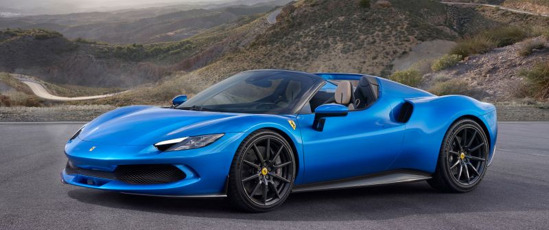 Ferrari 296 GTS, 8K, Sports cars, 2022, 5K