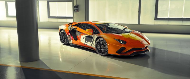 Lamborghini Aventador S, 8K, Skyler Grey, Custom tuning, 5K