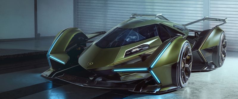 Lamborghini Lambo V12 Vision GT, 5K, Concept cars, Hypercar