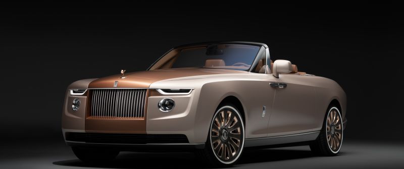 Rolls-Royce Boat Tail, Expensive cars, Luxury cars, Dark background, 5K, 8K, 2022