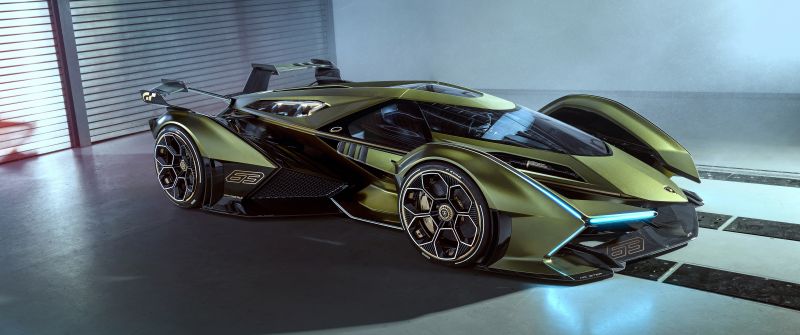 Lamborghini Lambo V12 Vision GT, Concept cars, Hypercar, 5K