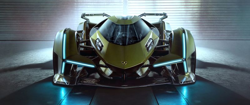 Lamborghini Lambo V12 Vision GT, Hypercar, Concept cars, 5K