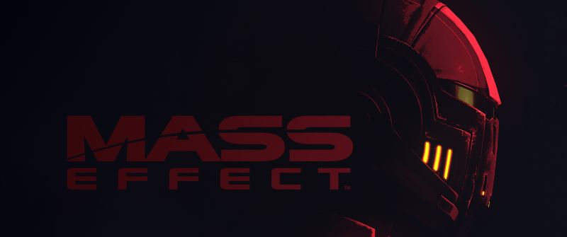 Mass Effect, Dark background, 5K