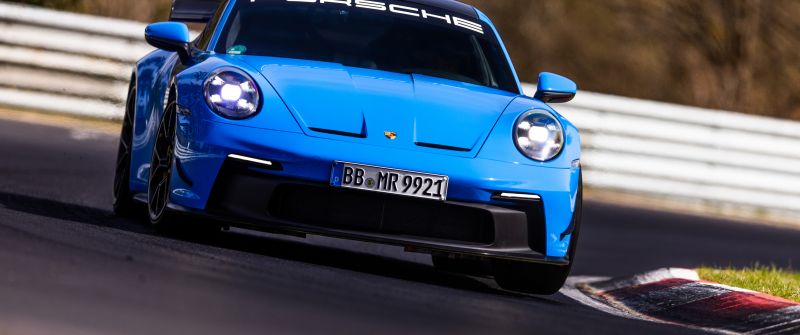 Porsche 911 GT3, Race track, 2022, Manthey Performance Kit, 5K