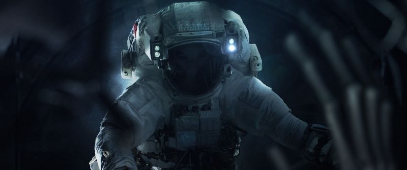 Astronaut, Space suit, Dark, Exploration, ISS, NASA