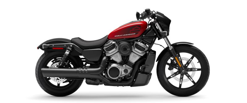 Harley-Davidson Nightster, 2022, 5K, 8K, White background