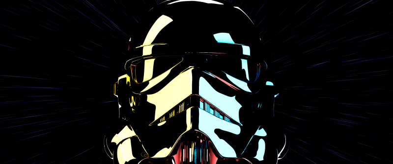 Stormtrooper, AMOLED, Star Wars, Black background