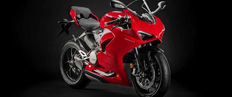 Ducati Panigale V2, 2020, Sports bikes, Black background