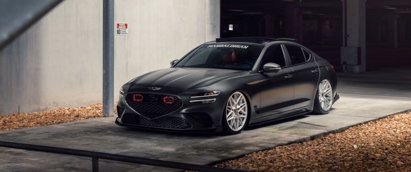 Genesis G70, Luxury Sedan, Custom tuning, 5K, 8K