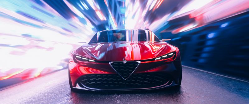 Alfa Romeo Zagato, Concept cars, CGI