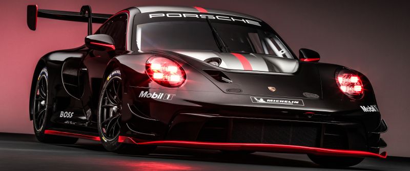 Porsche 911 GT3 R, Race cars, 2022, 5K