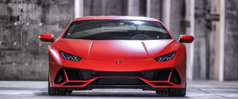 Lamborghini Huracan EVO, Red, Matte