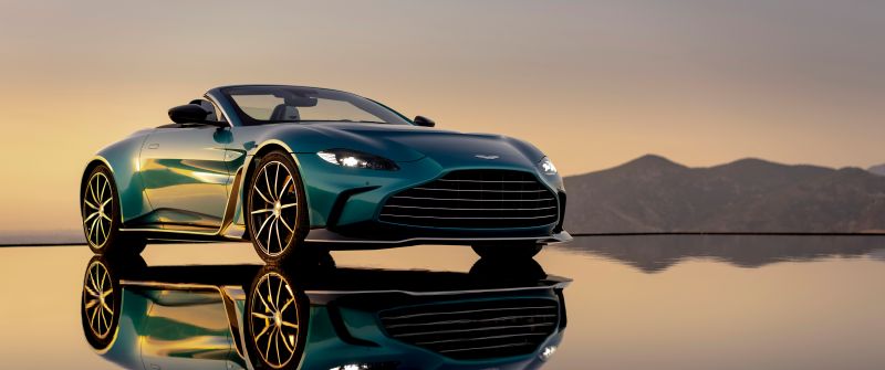 Aston Martin V12 Vantage Roadster, Supercars, 2022, 5K, 8K