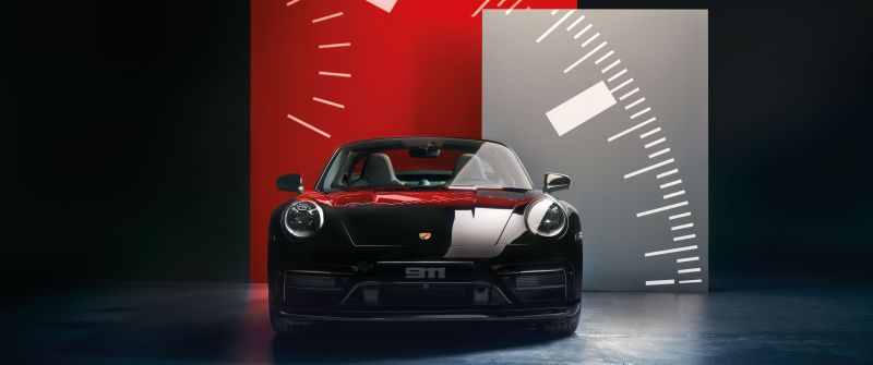 Porsche 911 Targa 4 GTS Edition, 50 Years Porsche Design, 5K