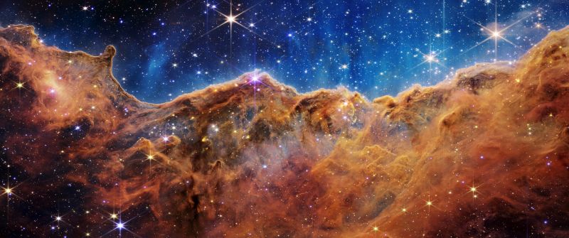 Carina Nebula, Cosmic Cliffs, James Webb Space Telescope, Emission nebula, 5K, 8K