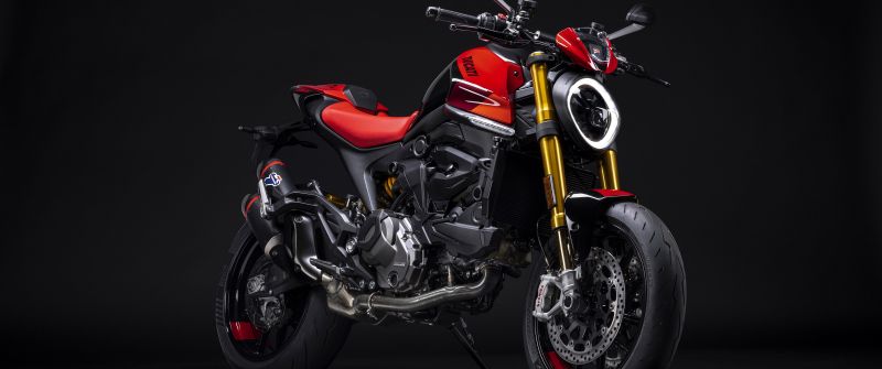 Ducati Monster SP, 2023, Dark background