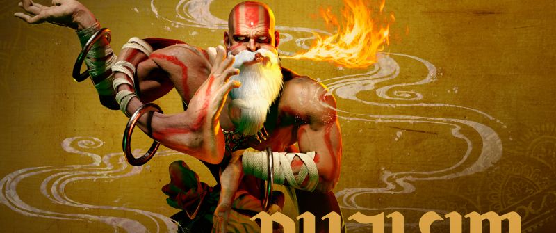 Dhalsim, Street Fighter 6, 2023 Games, PlayStation 5, PlayStation 4, Xbox Series X and Series S, PC Games, 5K, 8K