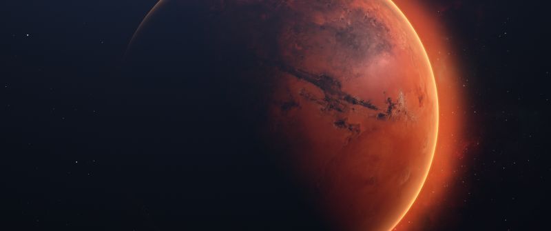 Mars, Solar system, Planet, Red planet, Outer space