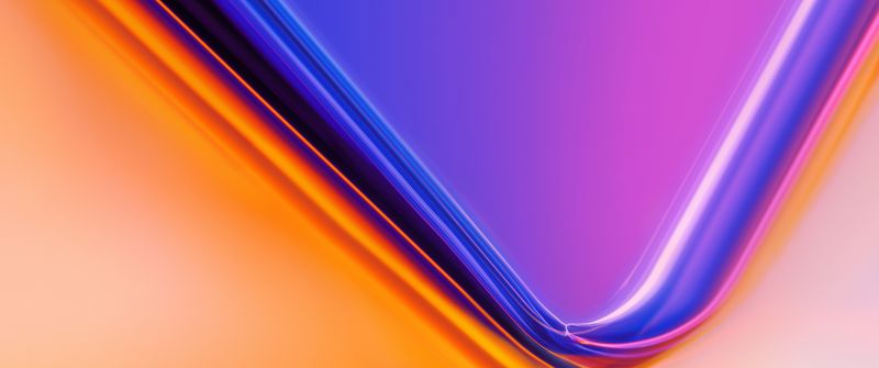 OnePlus 7, Gradient background, Stock