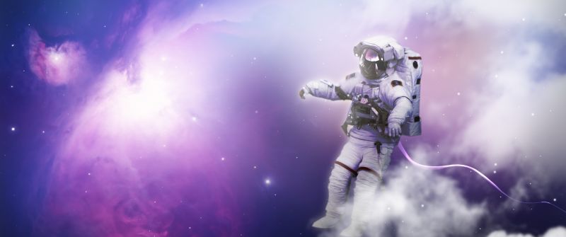 Astronaut, Nebula, Clouds, Space Travel, Space Adventure