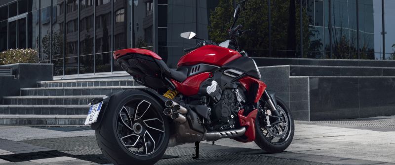 Ducati Diavel V4, Sports bikes, Muscle cruiser, 5K, 2023, Sport cruiser