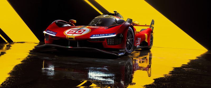 Ferrari 499P, 2023 World Endurance Championship, Le Mans Hypercar, Prototype, 5K, 8K