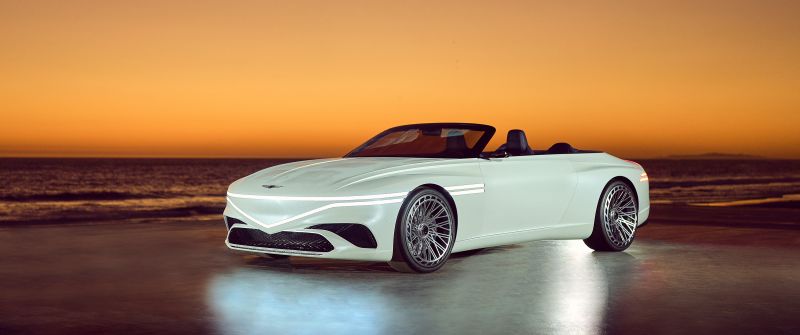 Genesis X Convertible, Electric cars, Concept cars, LA Auto Show 2022, 5K