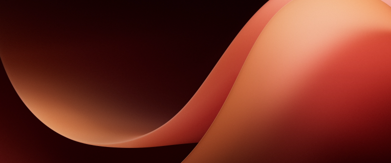 Microsoft Surface Duo 2, Orange background, Gradient background, Dark theme