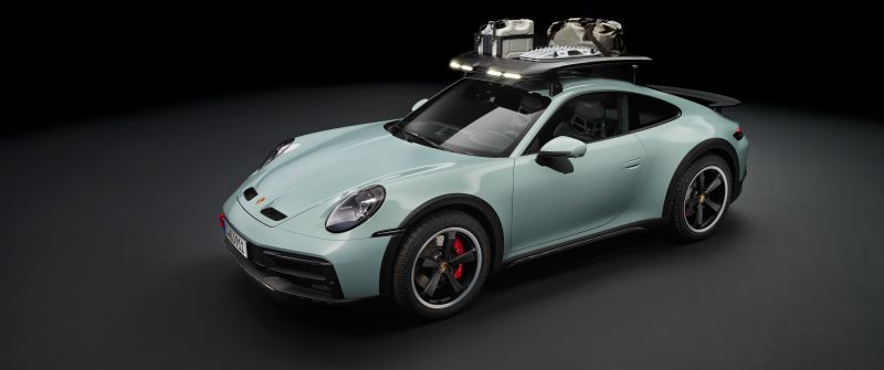 Porsche 911 Dakar, Sports cars, Dark background, 5K, 8K