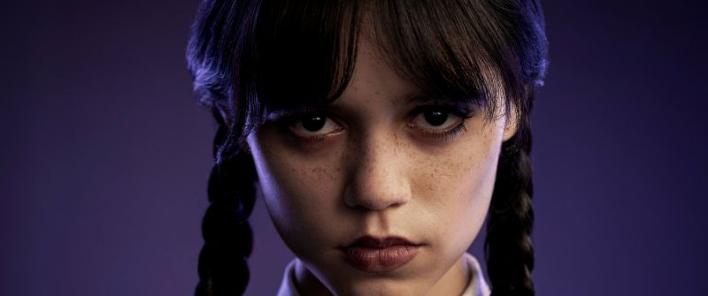 Wednesday Addams, Wednesday (Netflix), Jenna Ortega as Wednesday Addams, 2022 Series, Netflix series