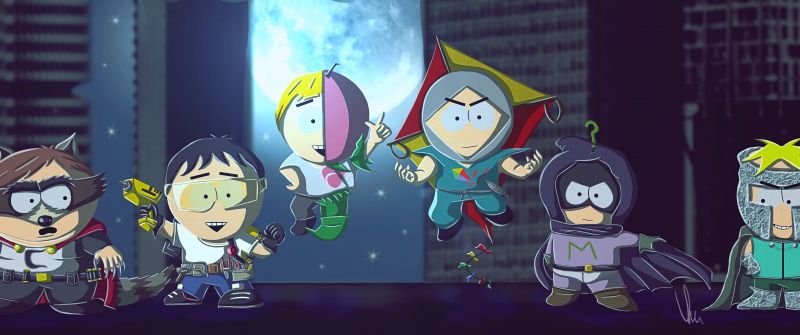 South Park: The Fractured but Whole, Human Kite, Super Craig, Mysterion, Toolshed, PC Games, Nintendo Switch, PlayStation 4, Xbox One