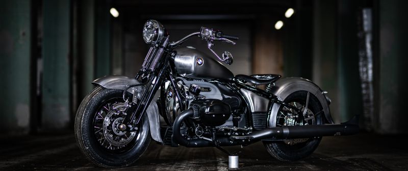 BMW R 18 Custom, Black bikes, Custom motorcycle, 5K