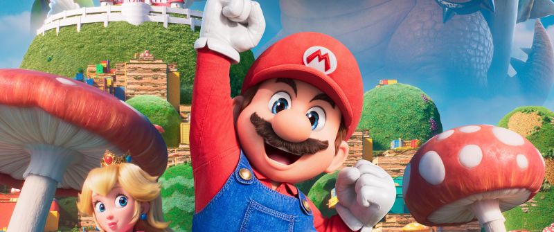 The Super Mario Bros. Movie, Animation, 2023 Movies, Comedy movies, Chris Pratt as Mario